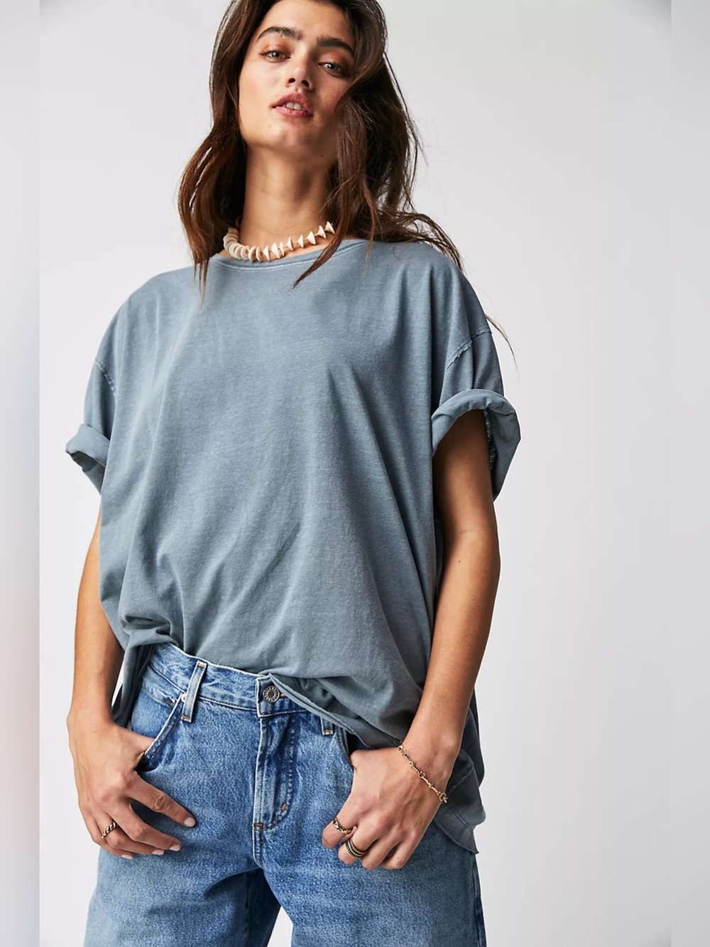 NWT Free People Nina Tee